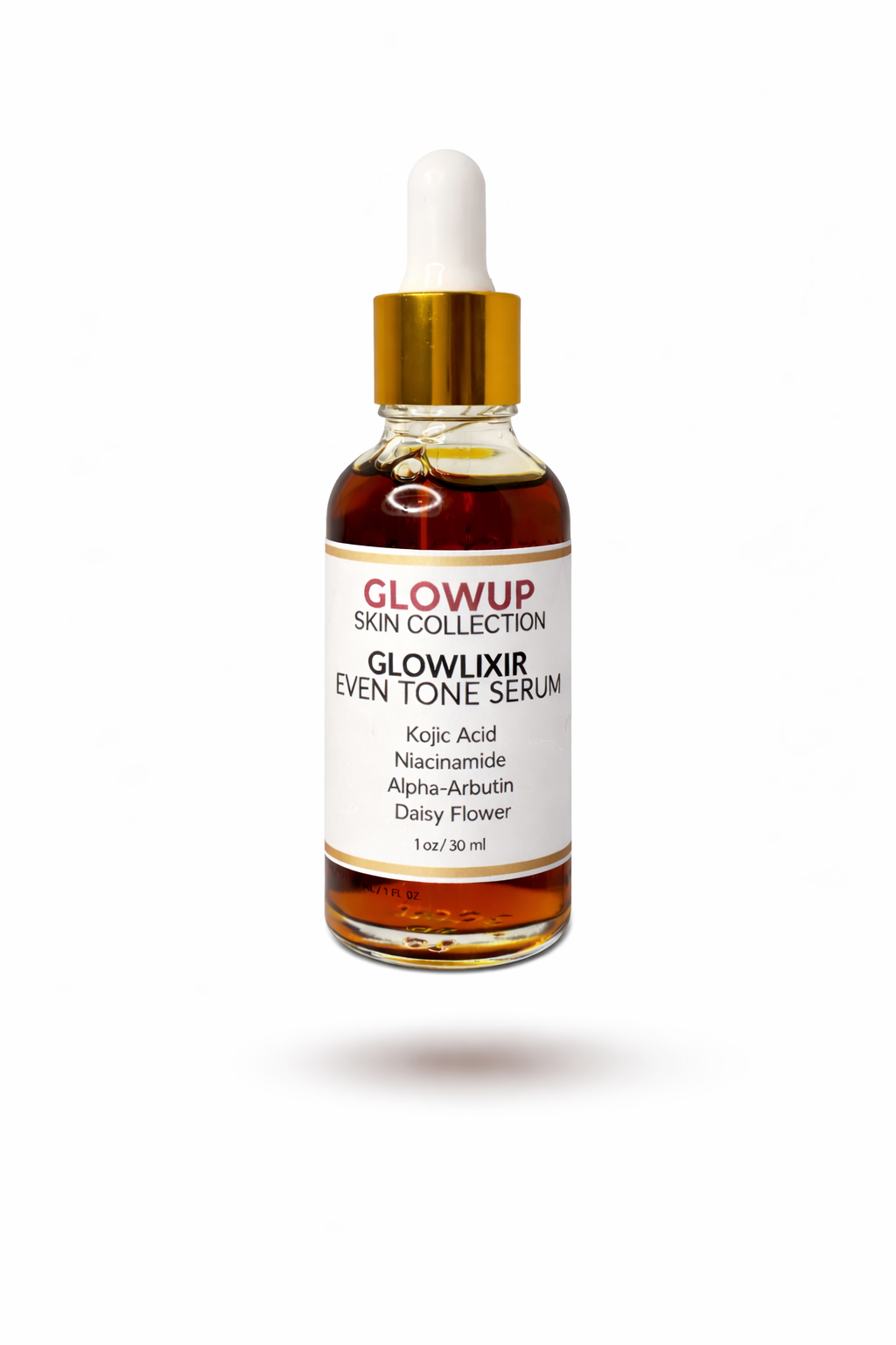Glowlixir Even Tone Serum --Reveal your radiant complexion with Kojic Acid, Niacinamide, Alpha-Arbutin - glowup-skin-collection